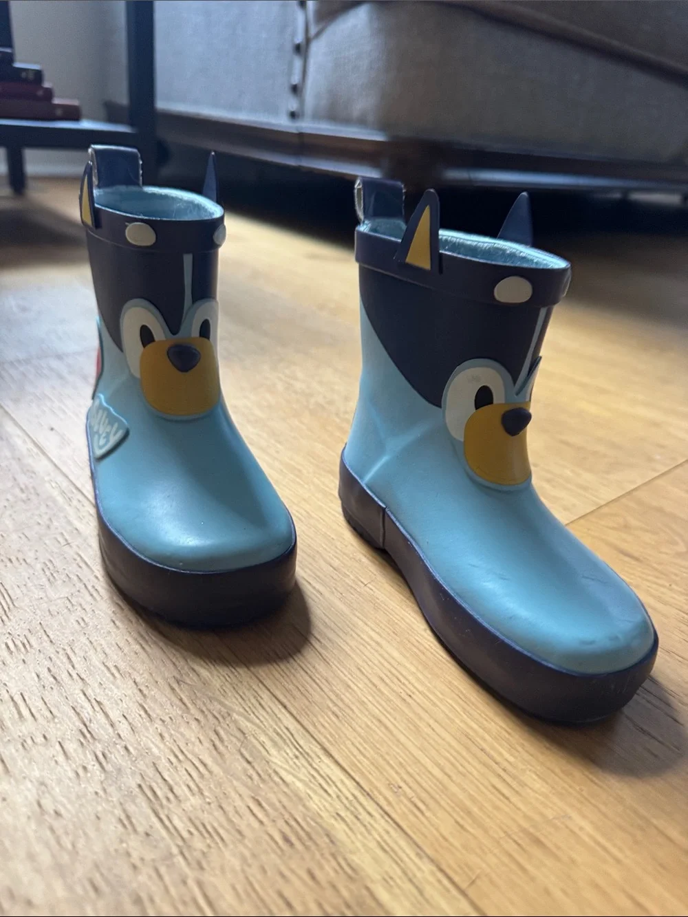Bluey Kids Rain Boots with Balloon Graphic